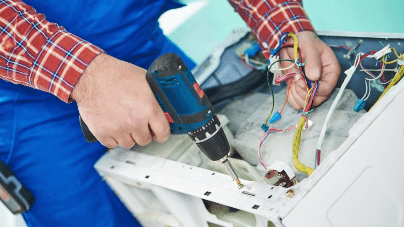 Kaynarca Fagor Fagor çamaşır makinesi kart tamiri – Su almama arızası orijinal parça ile giderildi. - Teknik servis örneği